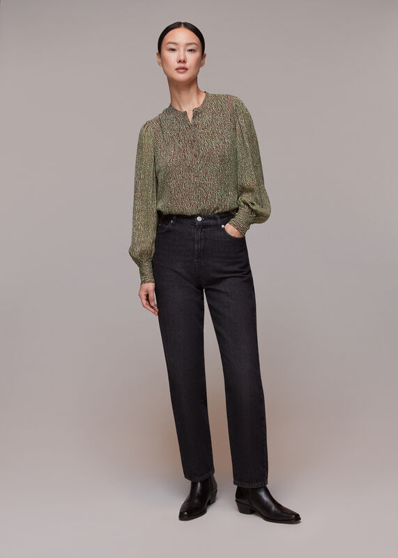Charlotte Maze Print Blouse