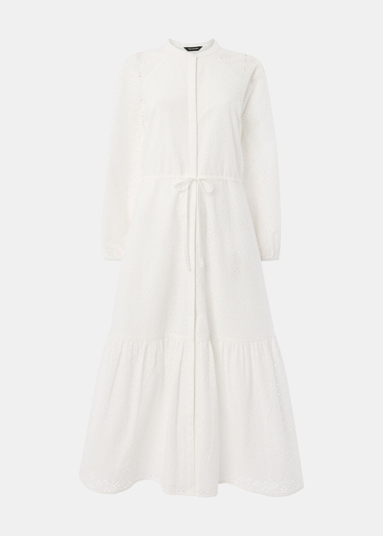 Broderie Midi Dress