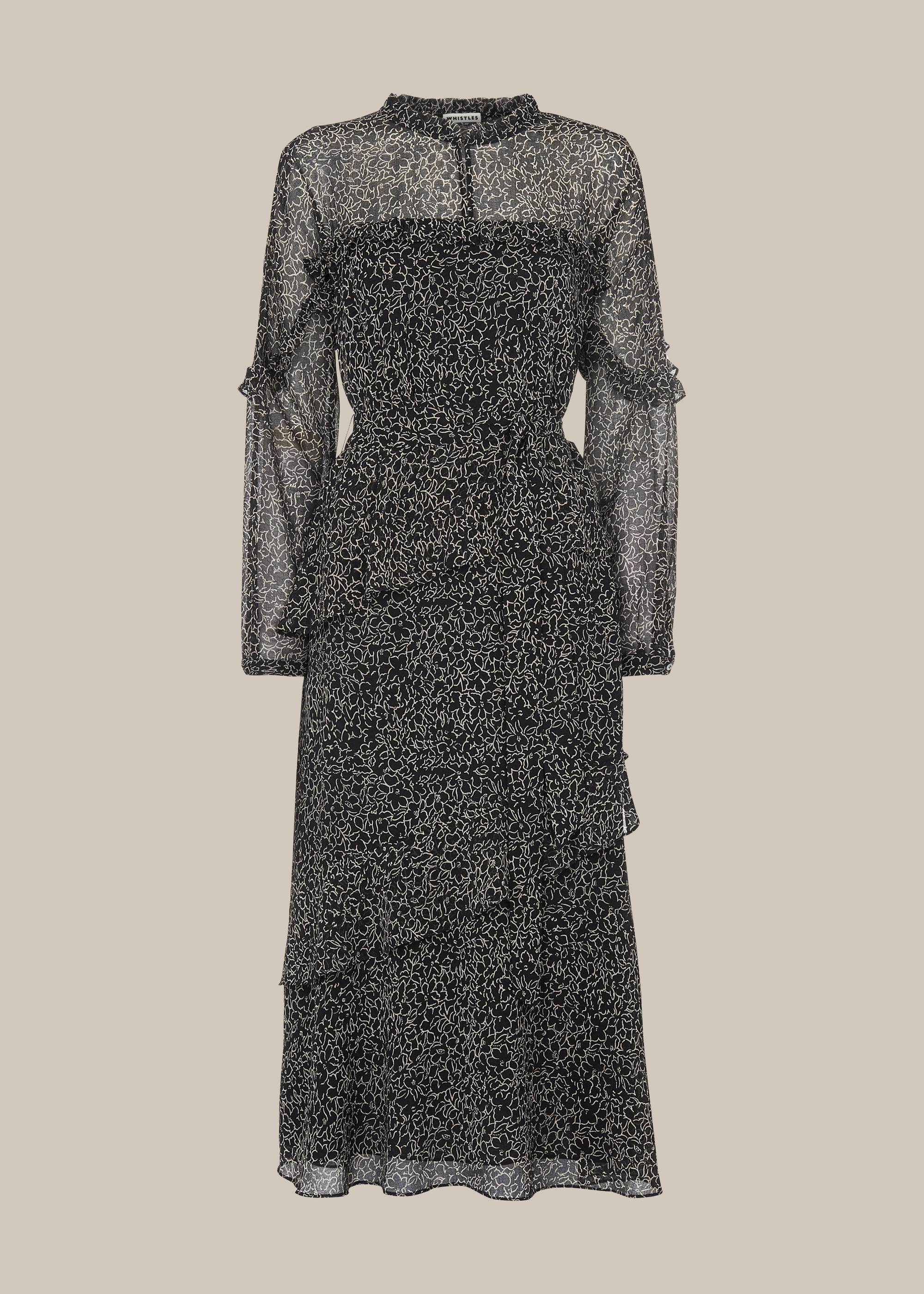 macy's formal floral dress