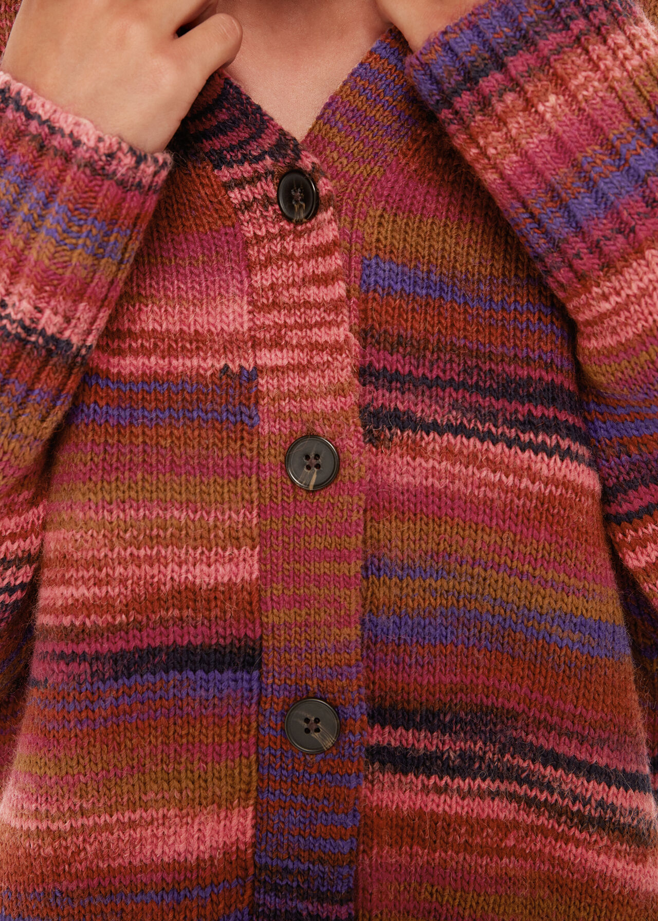 Space Dye Cardigan