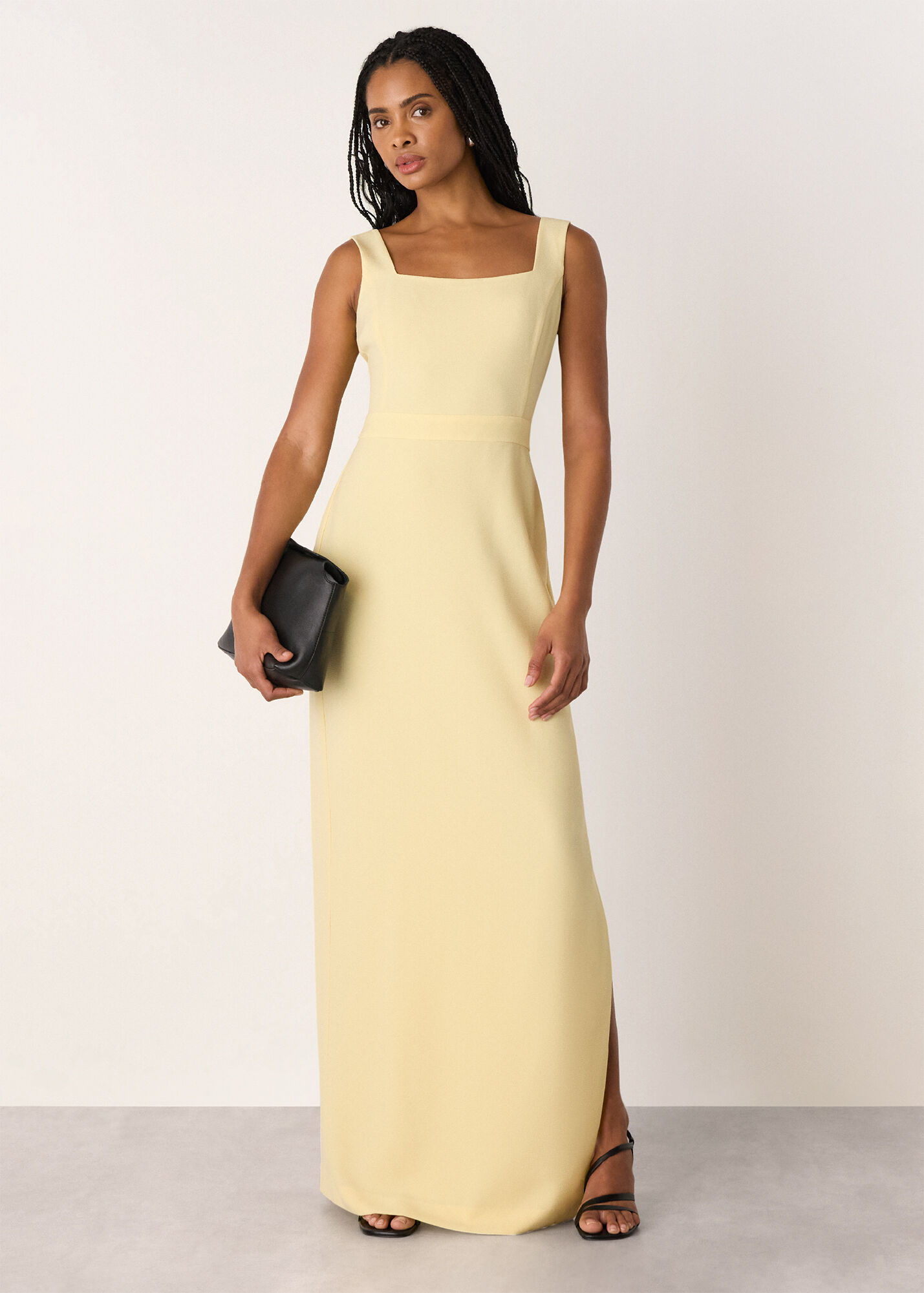 Butter Mila Square Neck Maxi Dress | WHISTLES | Whistles US |