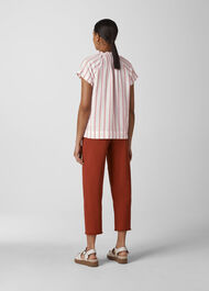 Shira Stripe Top White/Multi