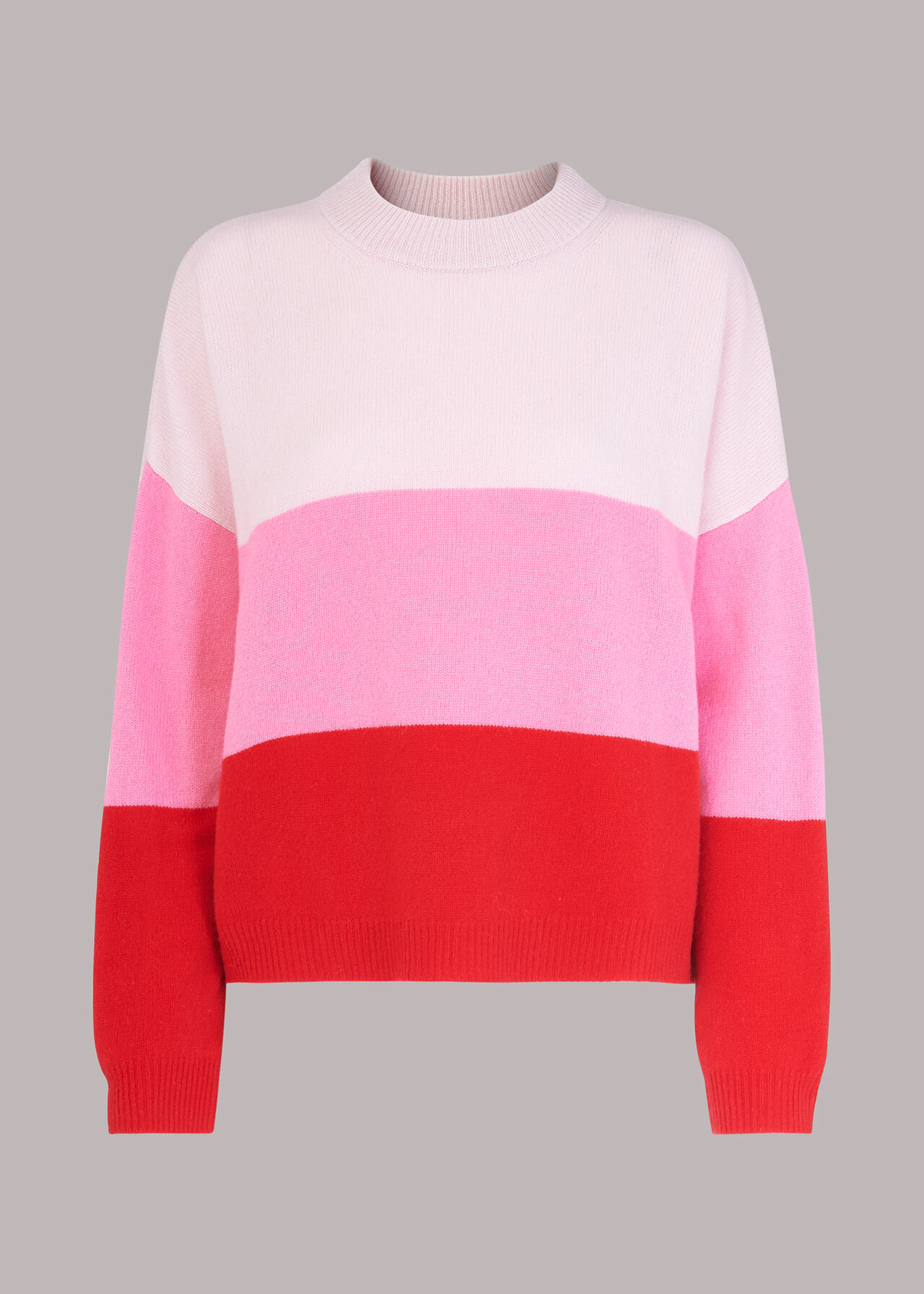 Stripe Knitted Wool Sweater