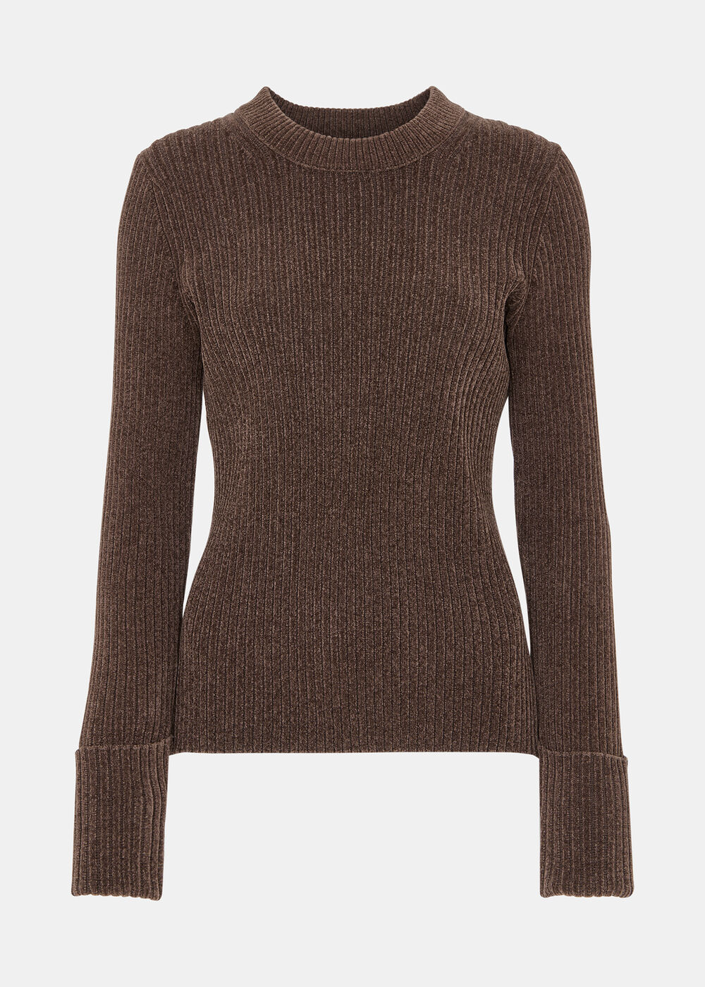 Chenille Rib Detail Knit