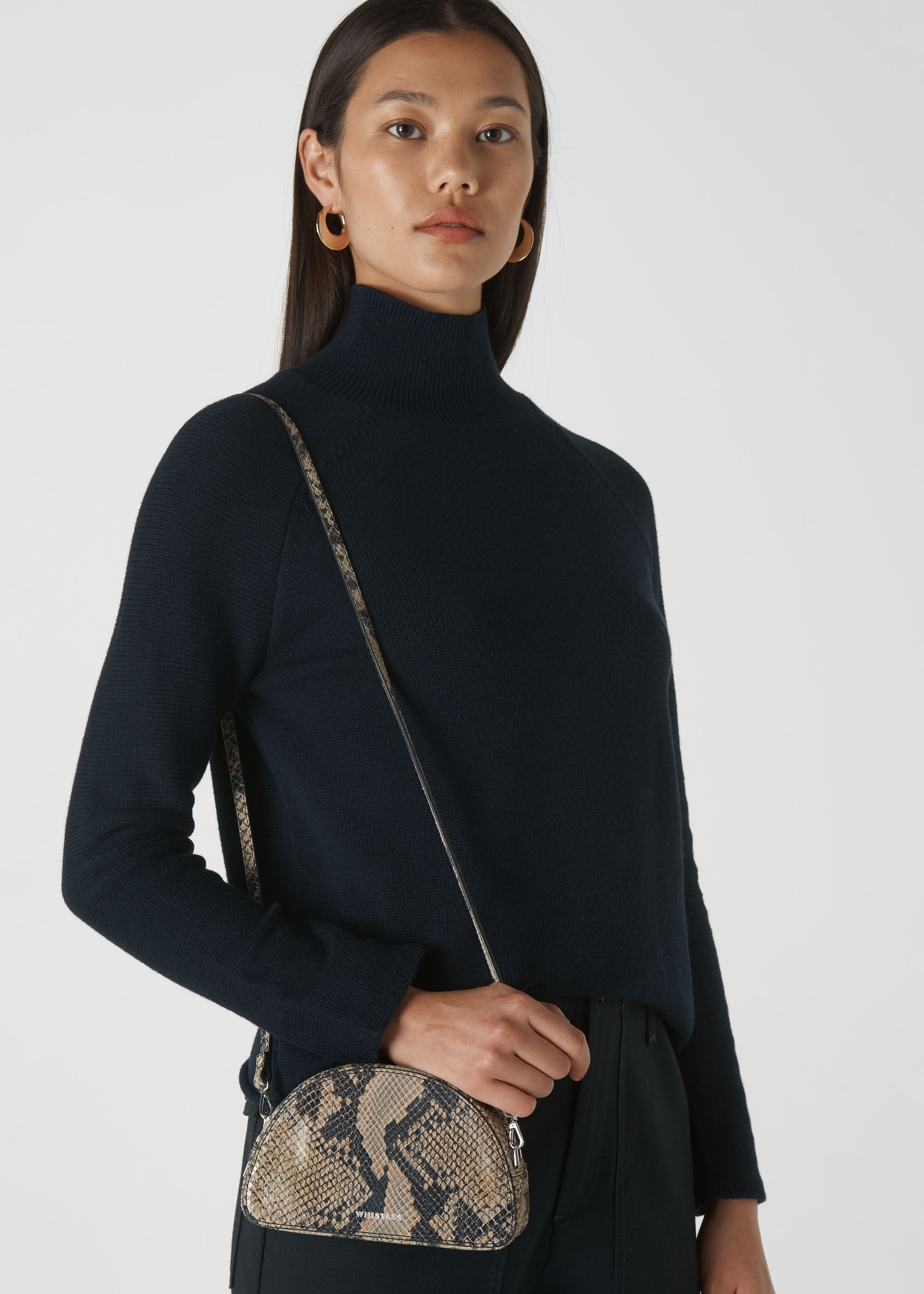 Whistles half moon bag 2025
