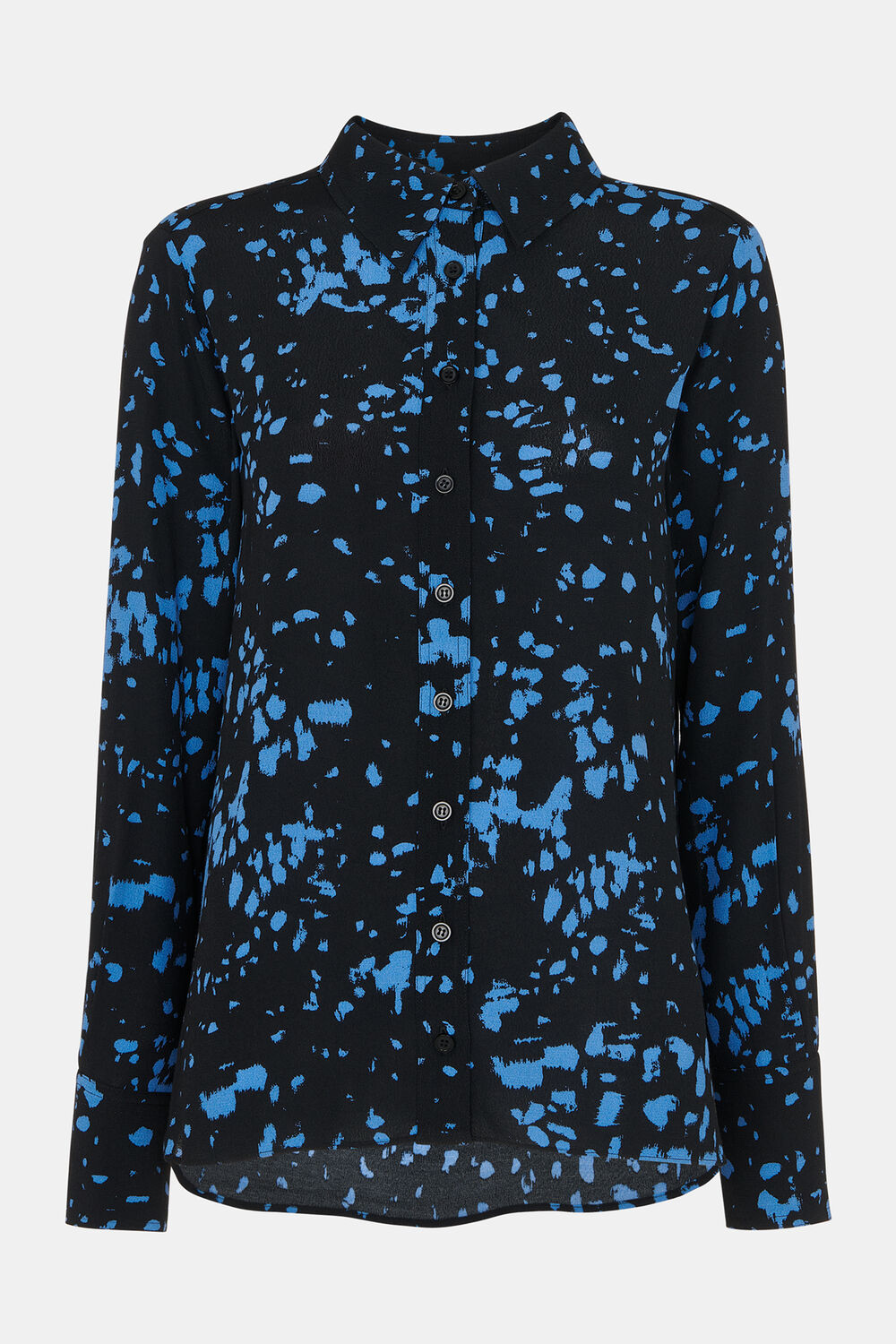 Smudged Spot Print Shirt