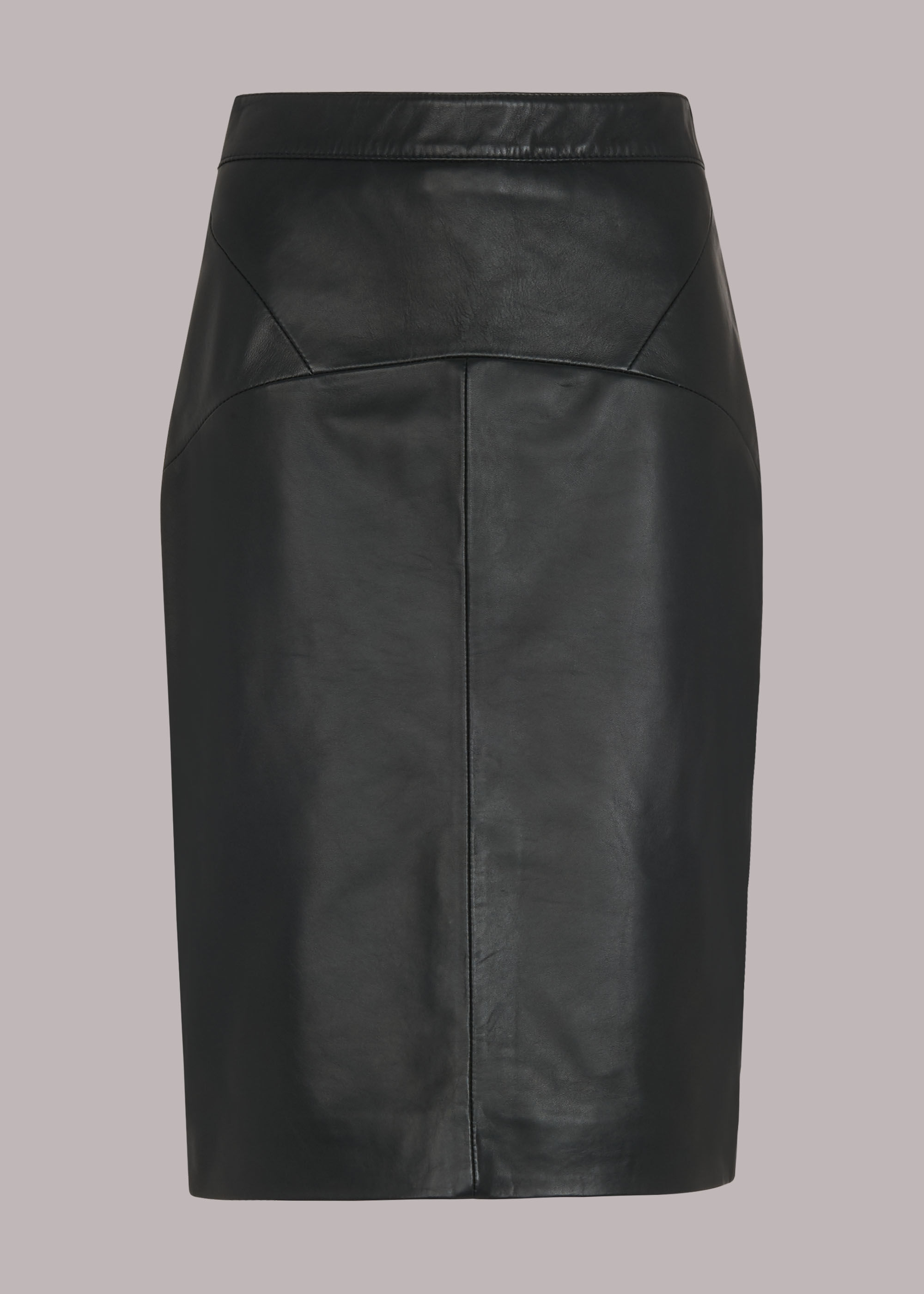 Black leather pencil skirts for sale shop
