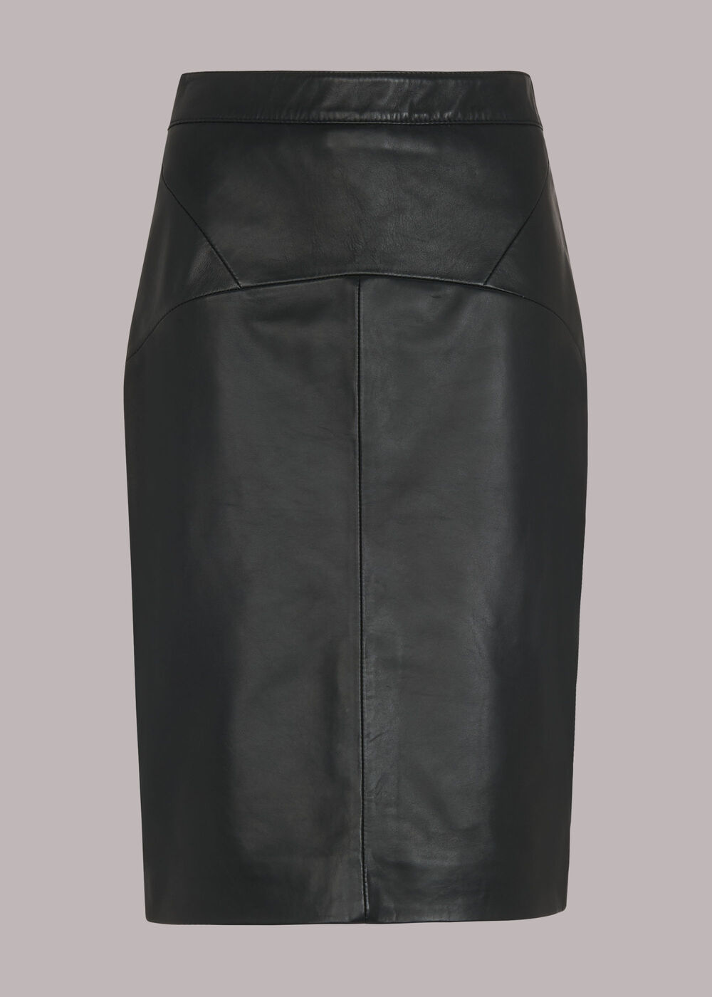 Kel Leather Pencil Skirt