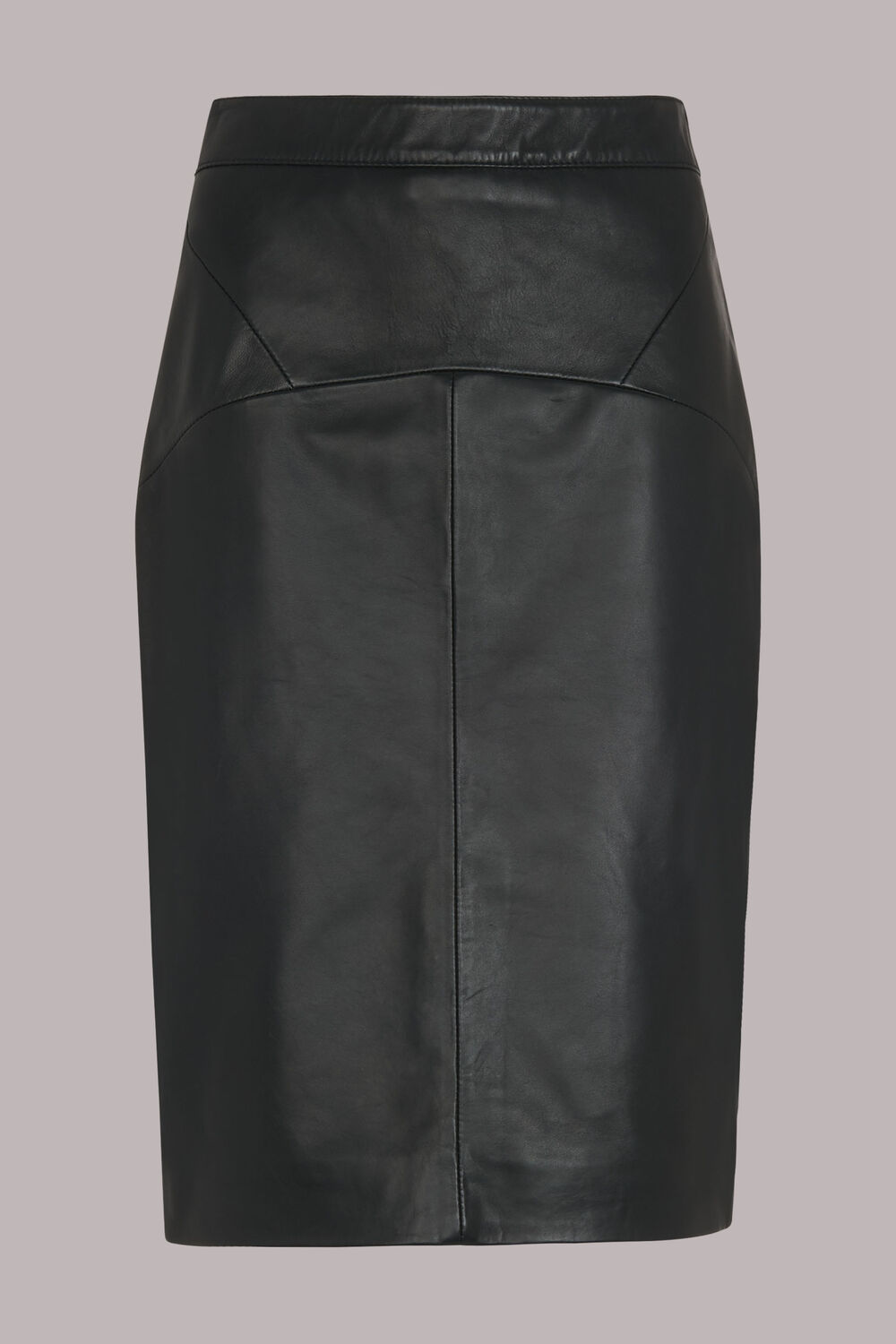 Kel Leather Pencil Skirt