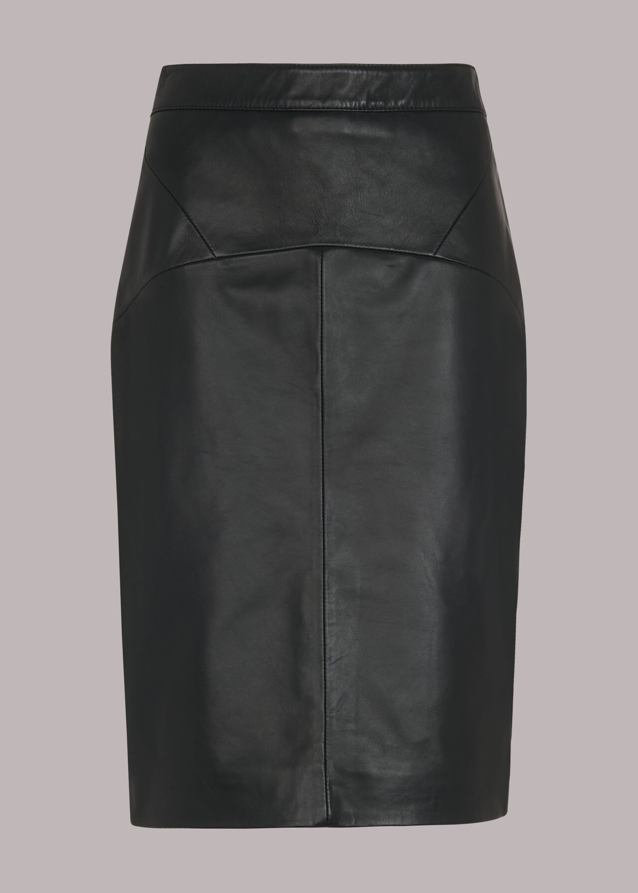 Kel Leather Pencil Skirt