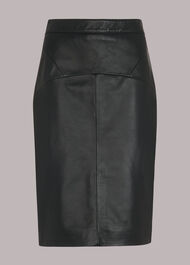 Kel Leather Pencil Skirt