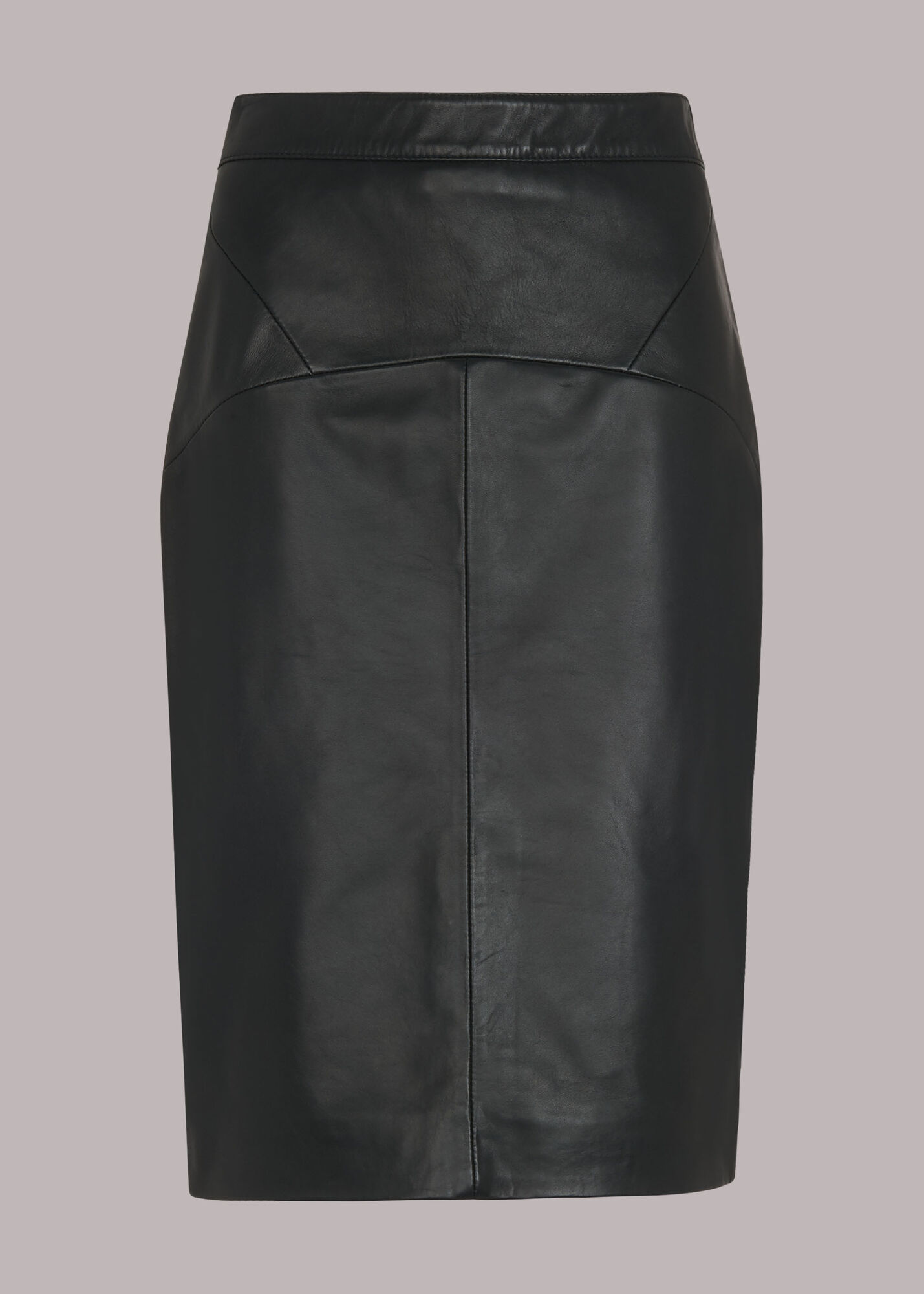 Black Kel Leather Pencil Skirt | WHISTLES