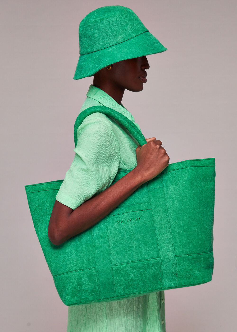 Penny Oversized Towelling Tote