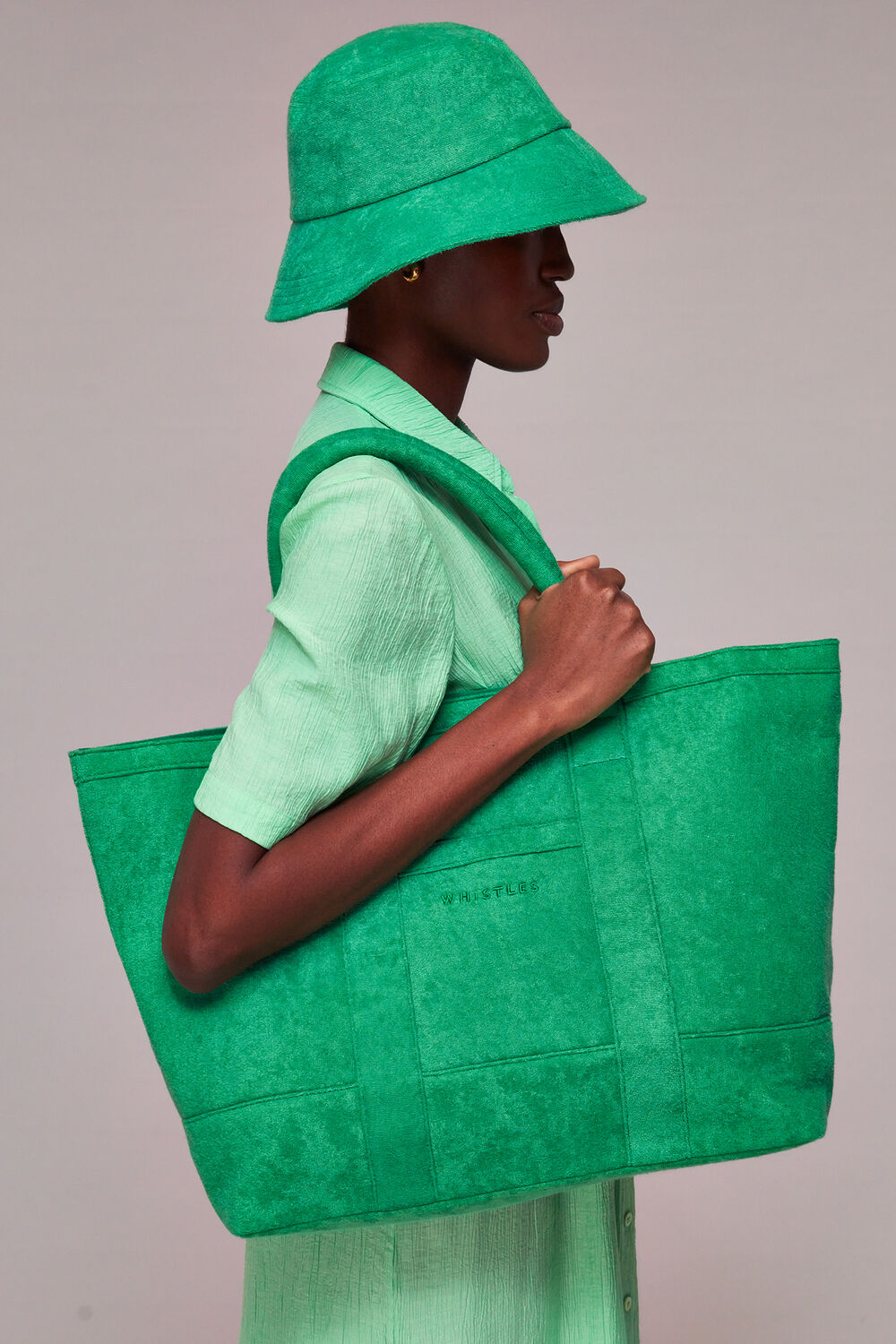 Penny Oversized Towelling Tote