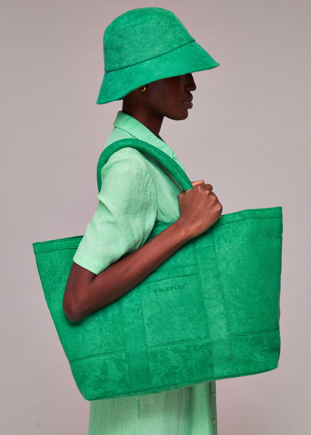 Penny Oversized Towelling Tote