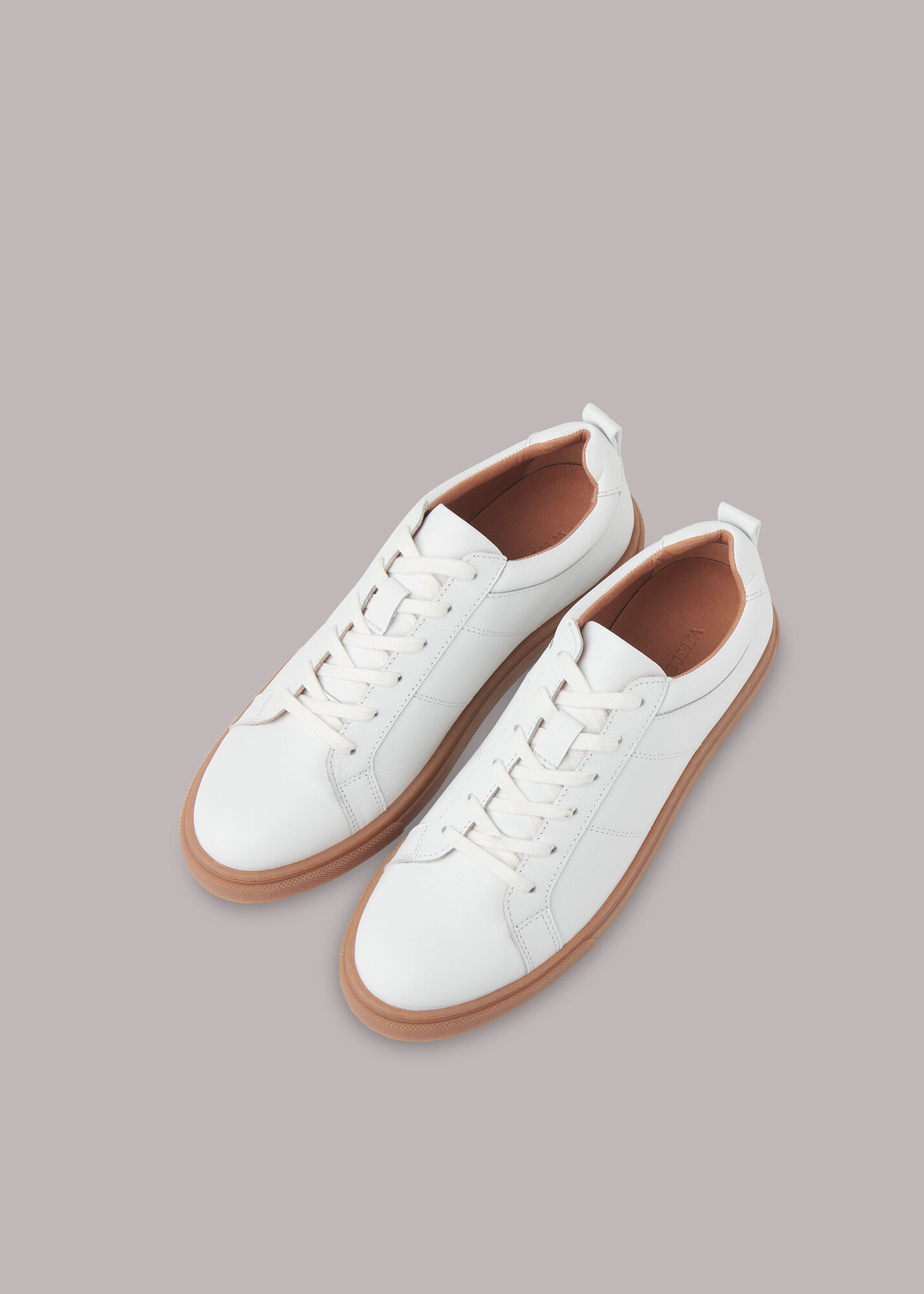 White/Multi Koki Gum Sole Trainer WHISTLES
