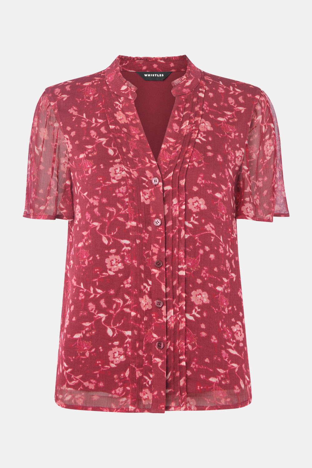 Ditsy Floral V Neck Blouse
