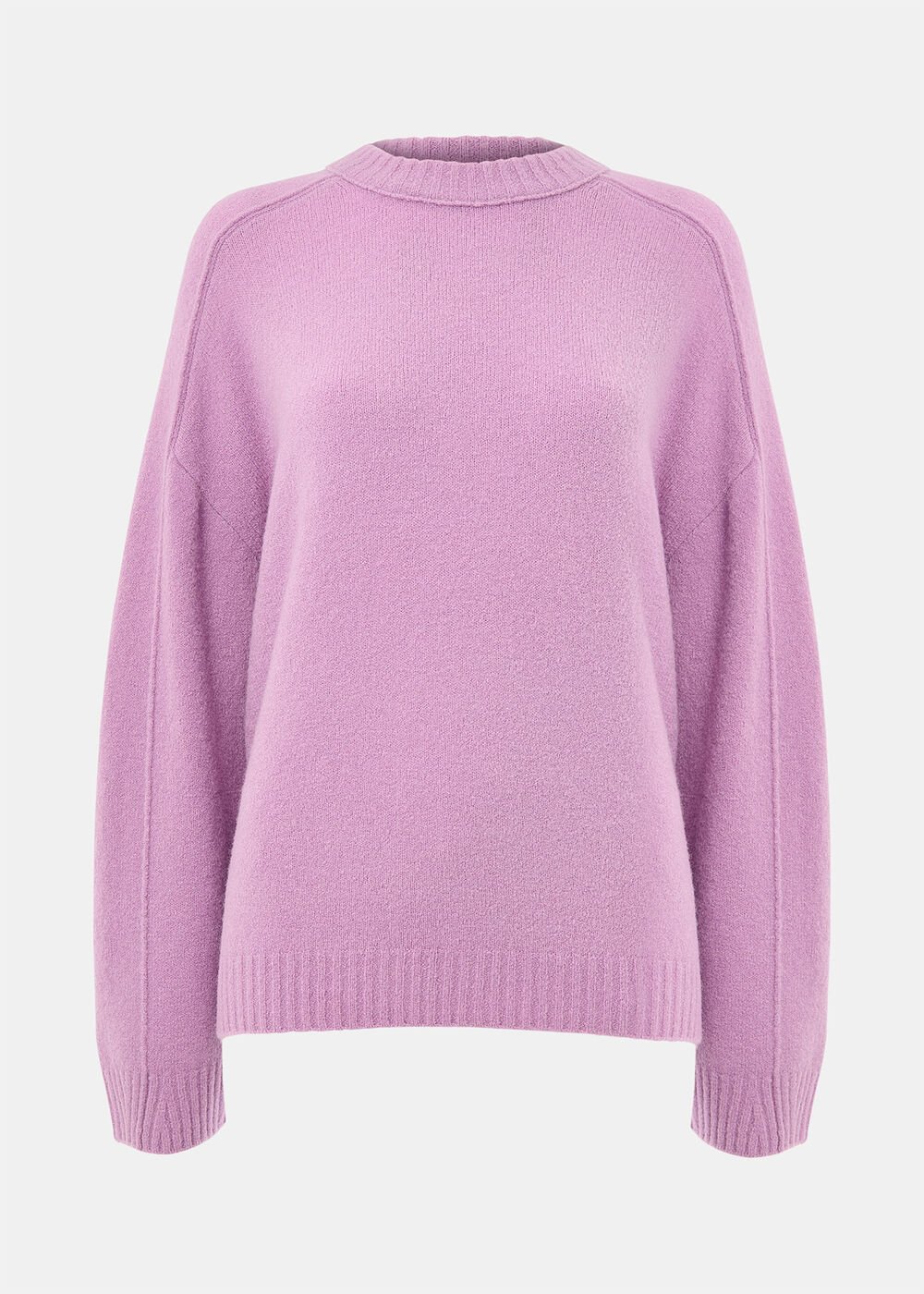 Wool Mix Seam Detail Knit