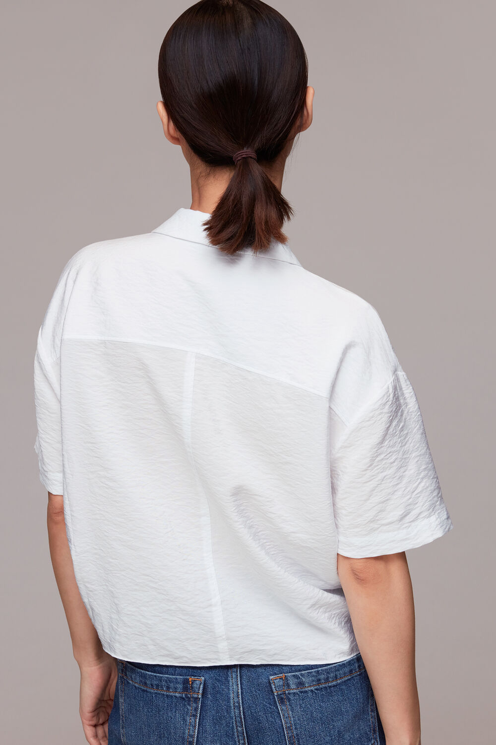 Nicola Tie Front Top