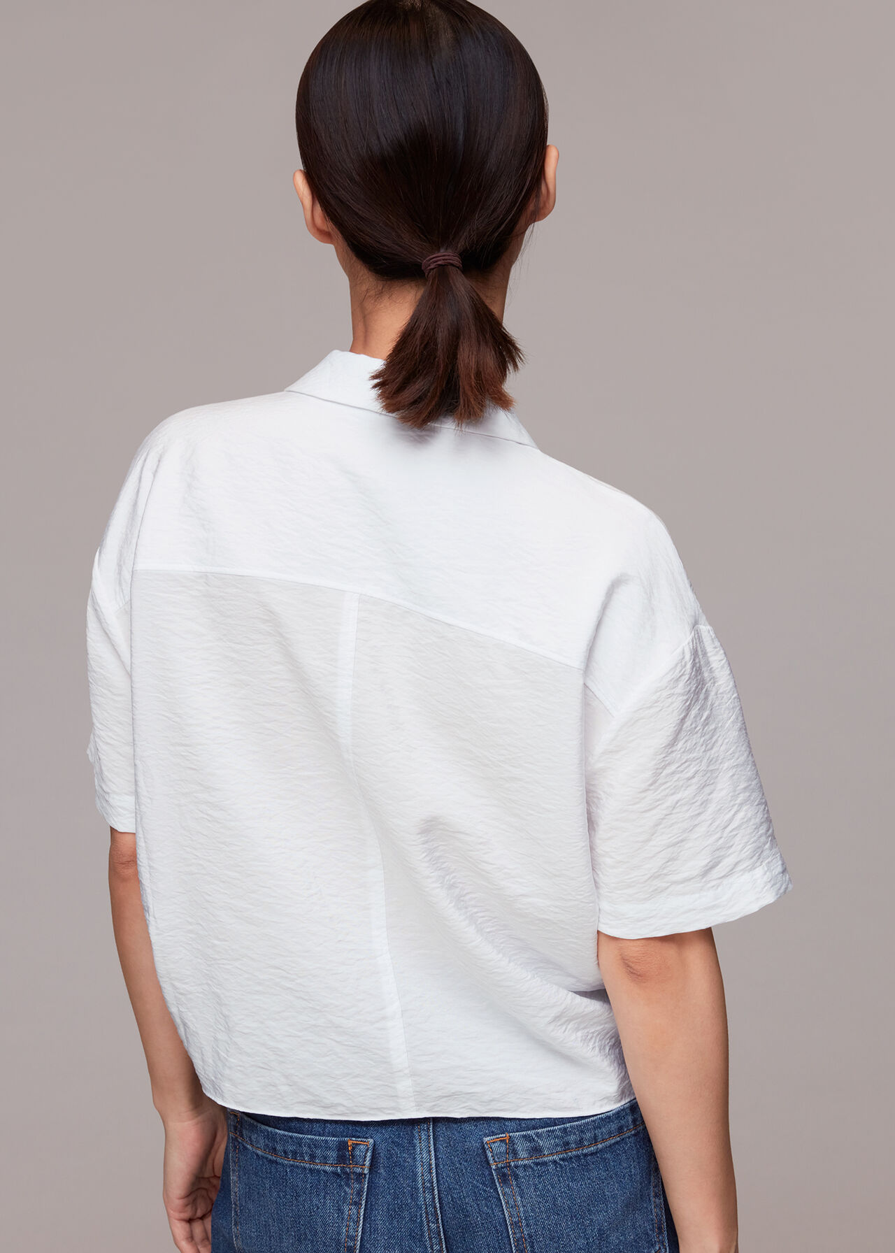Nicola Tie Front Top