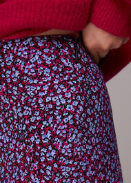 Floral Garden Bias Cut Skirt