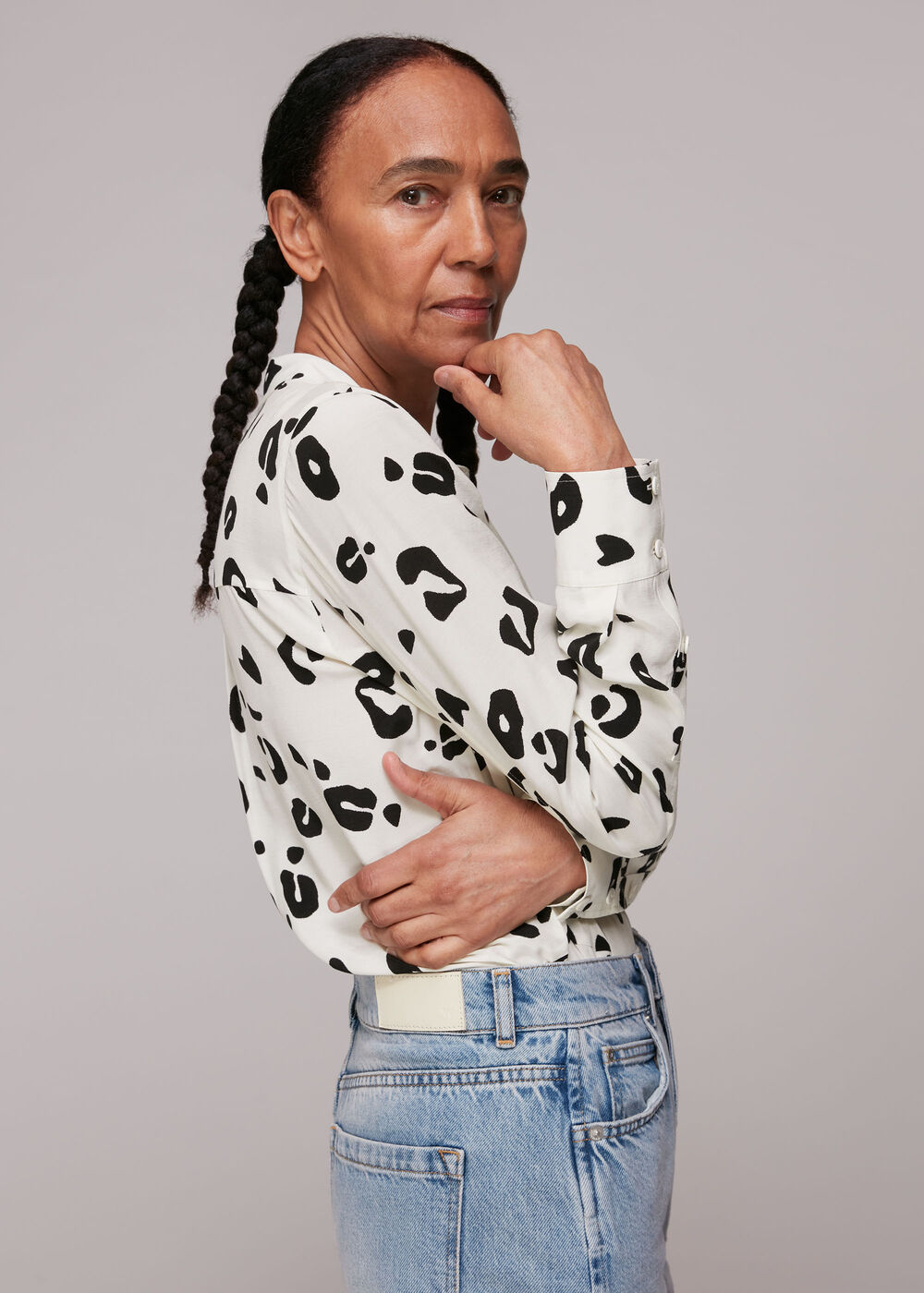 Leopard Print Soki Shirt