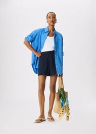 Pull On Cheesecloth Short