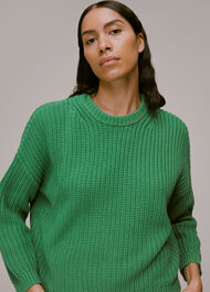 Pria Cotton Knitted Crew