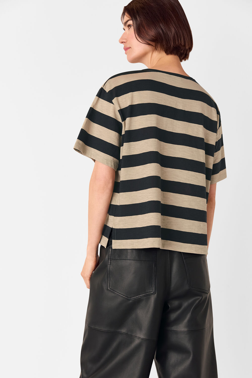 Wide Stripe Tee