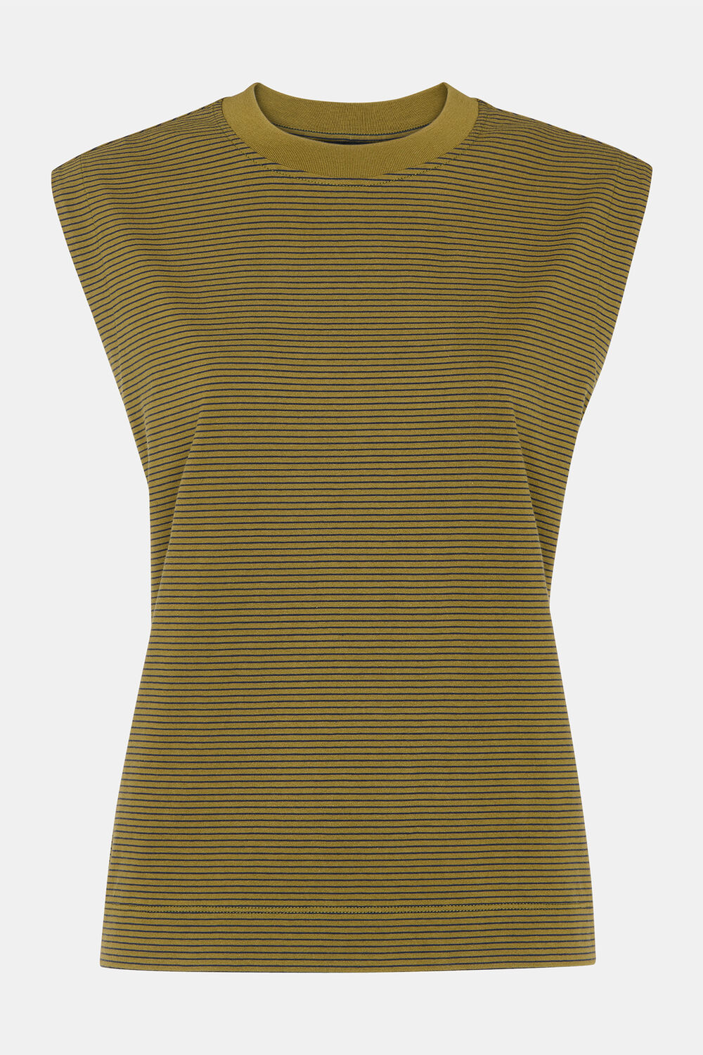 Edie Stripe Sleeveless Vest