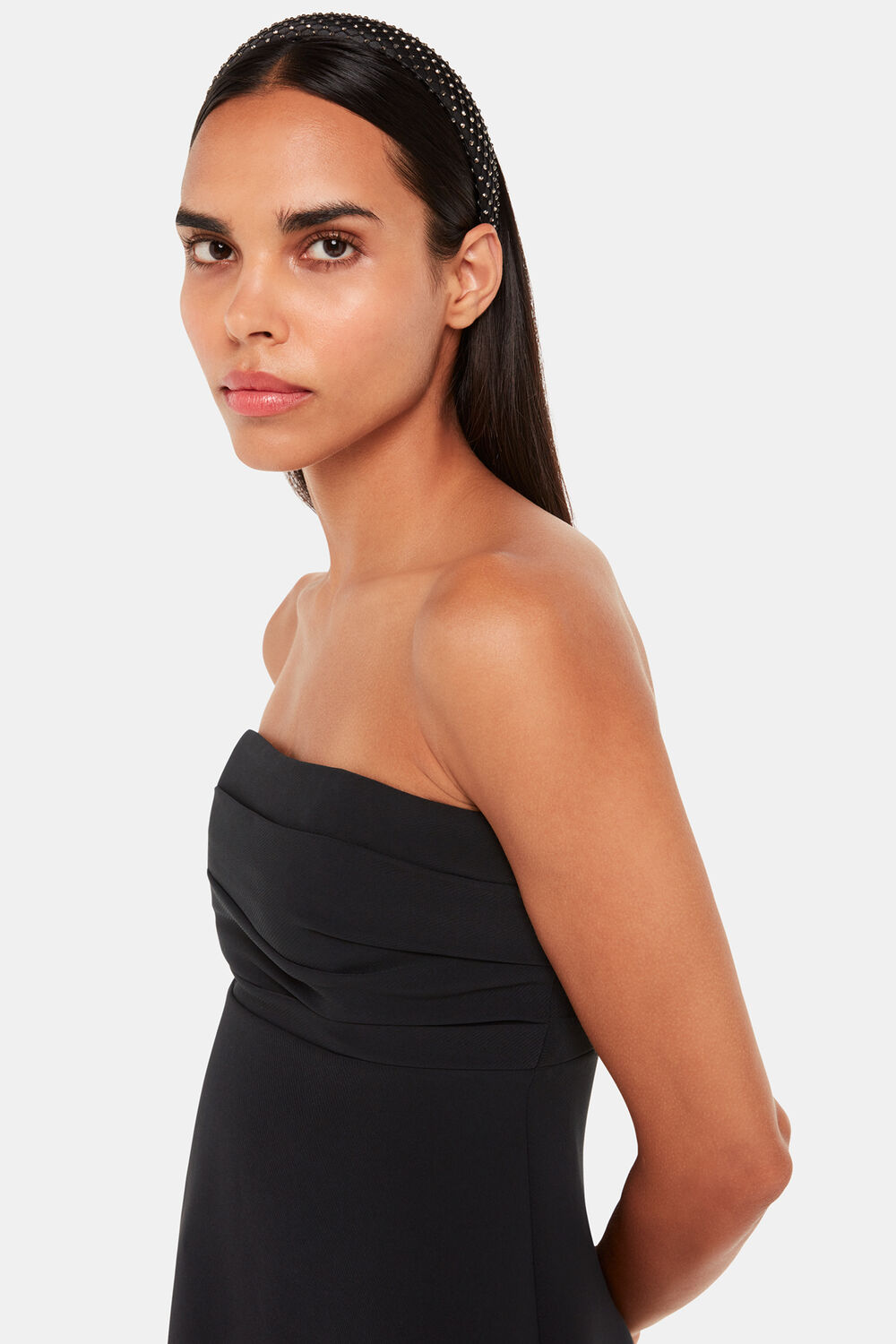 Lula Crepe Bandeau Top