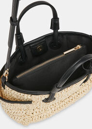 Aylin Mini Straw Tote Bag
