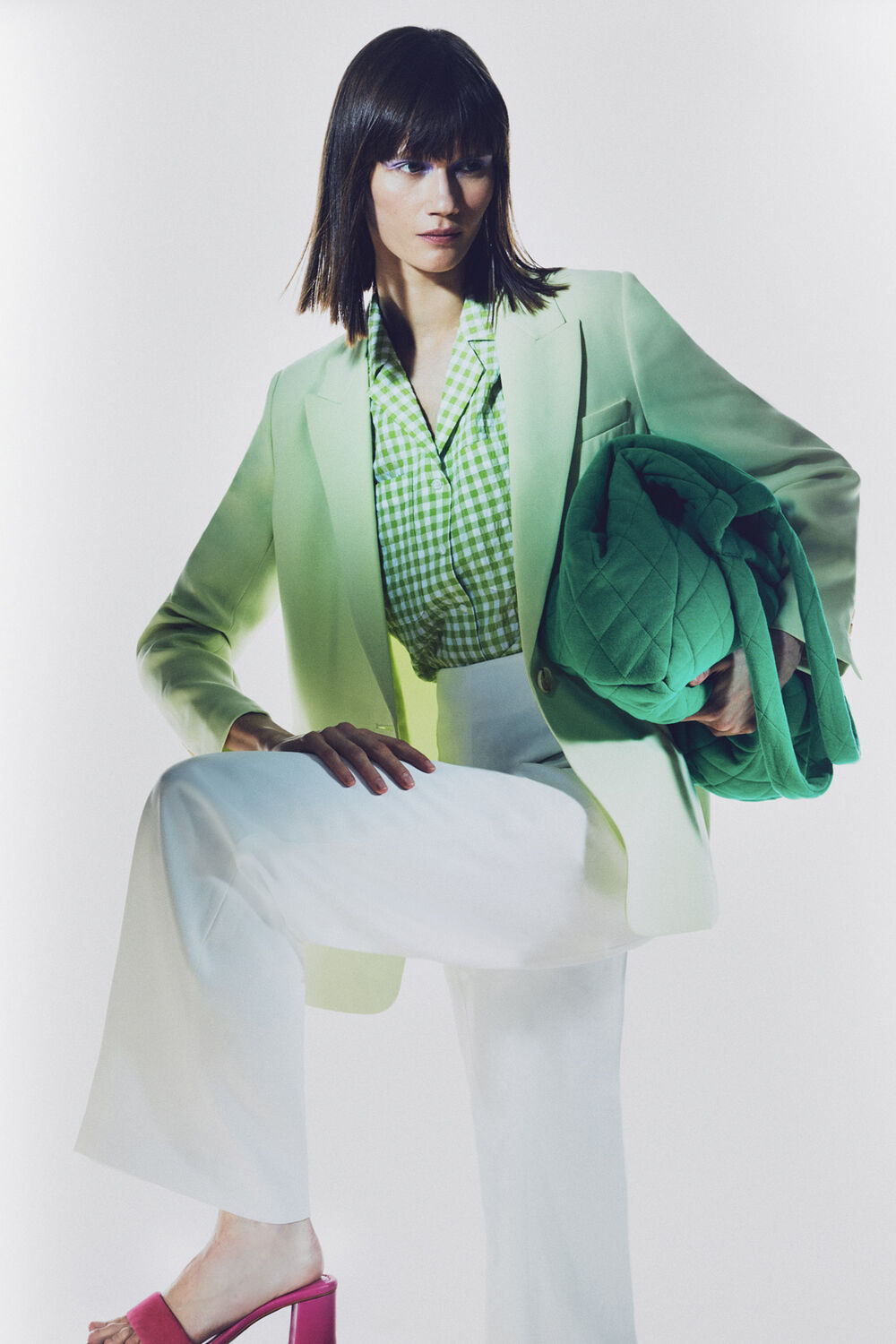 Grace Gingham Bowling Shirt