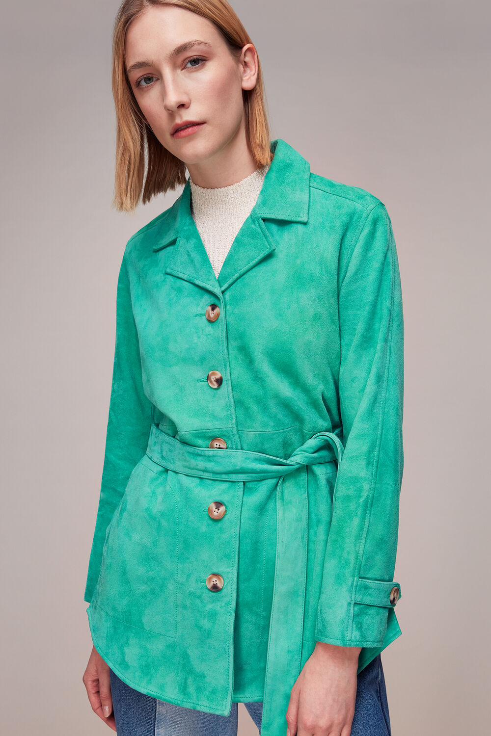 Rosa Suede Overshirt