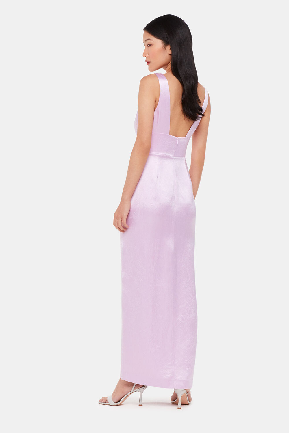 Charlotte Satin Maxi Dress