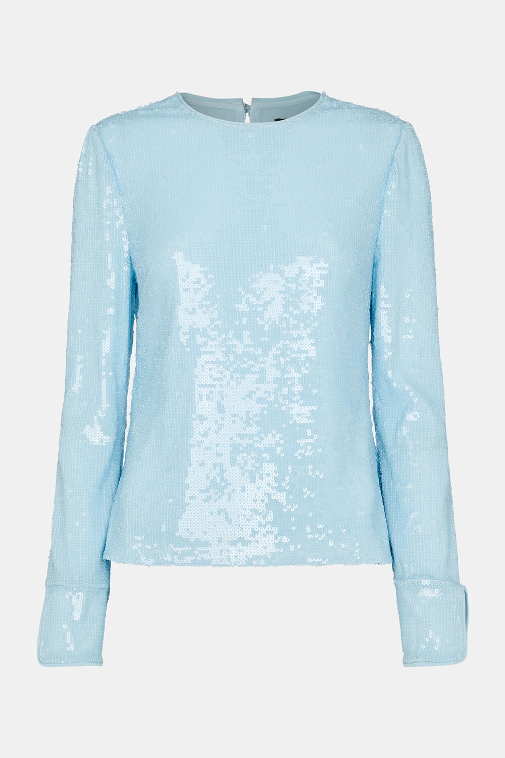Sequin Minimal Tunic Top