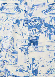 Rome Print Blouse