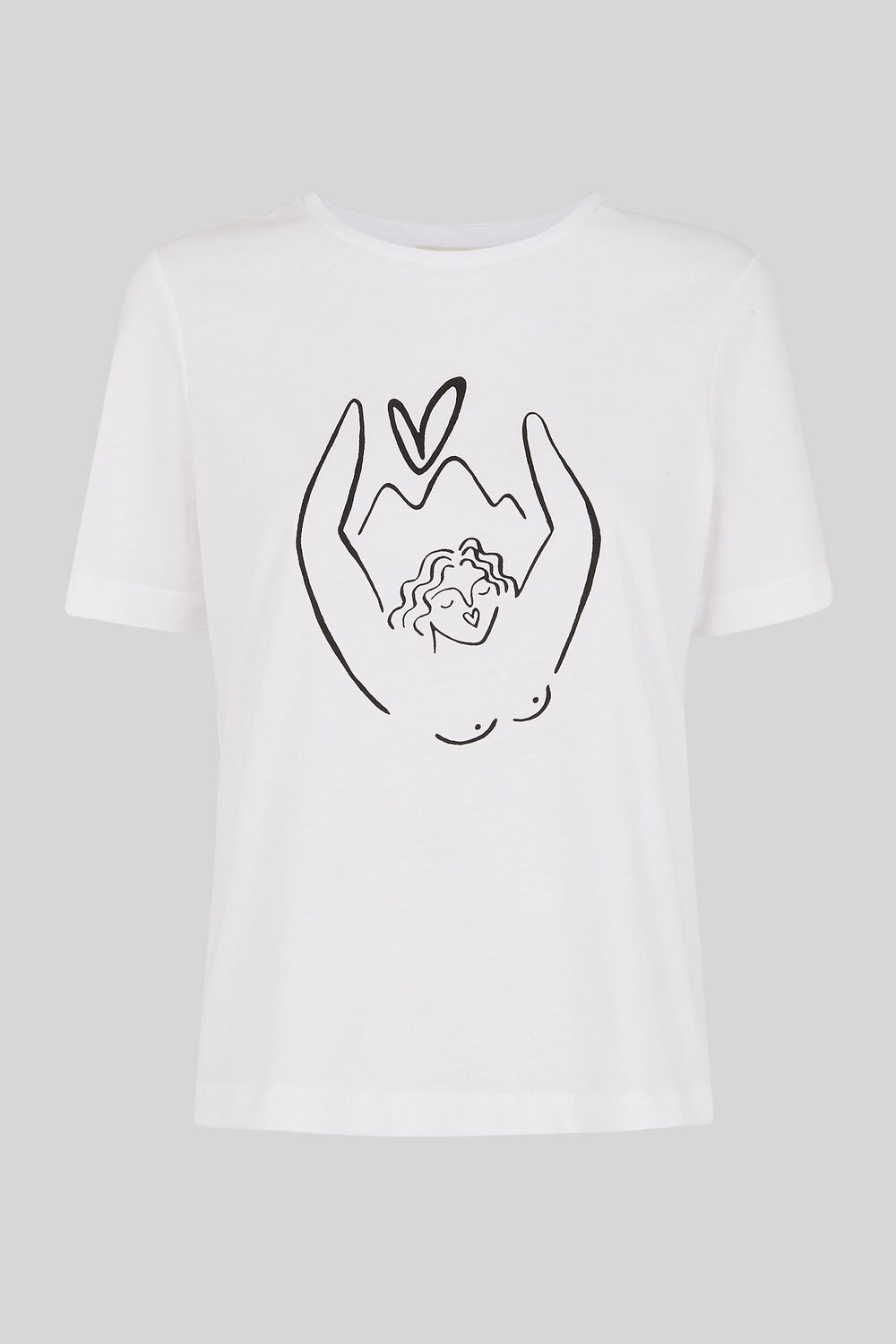 Whistles X Trekstock Tee White