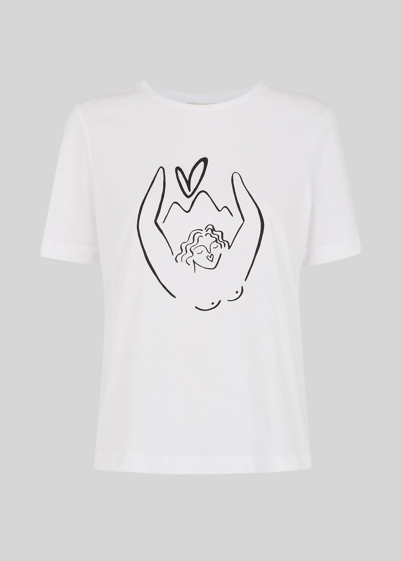 Whistles X Trekstock Tee White
