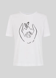 Whistles X Trekstock Tee White
