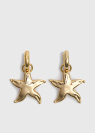 Starfish Hoop Earring