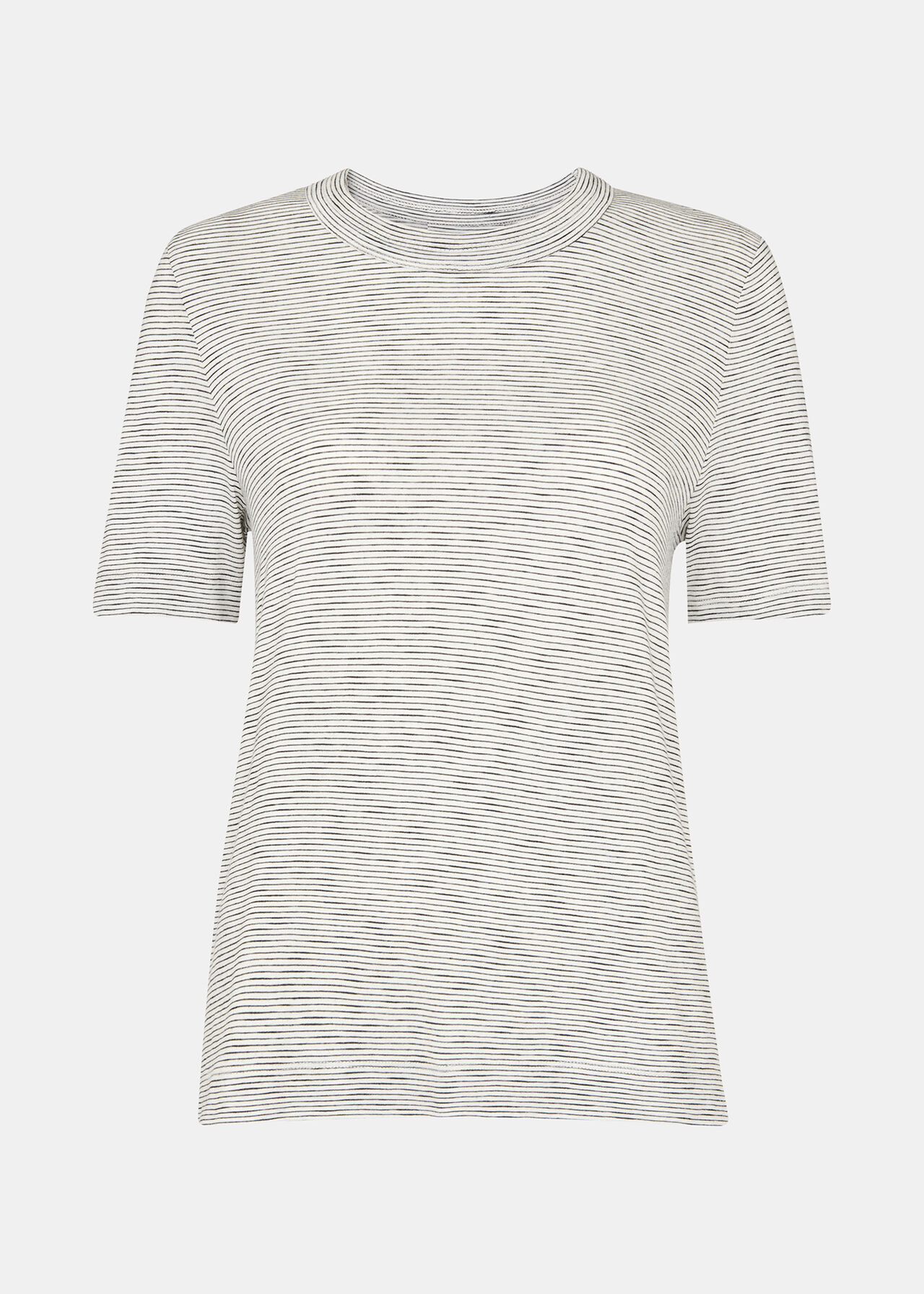 Rosa Double Trim Stripe TShirt