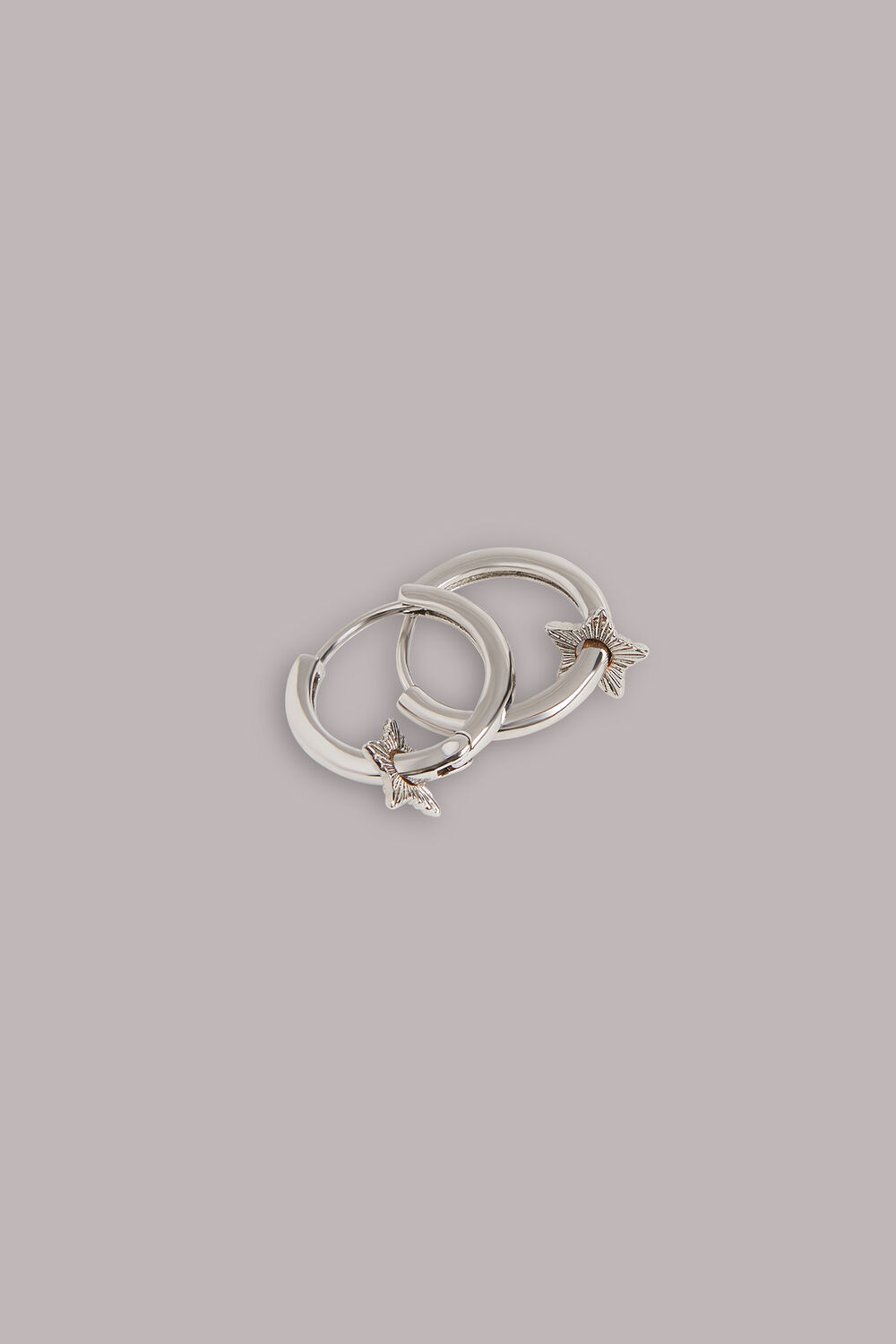Double Star Mini Hoop