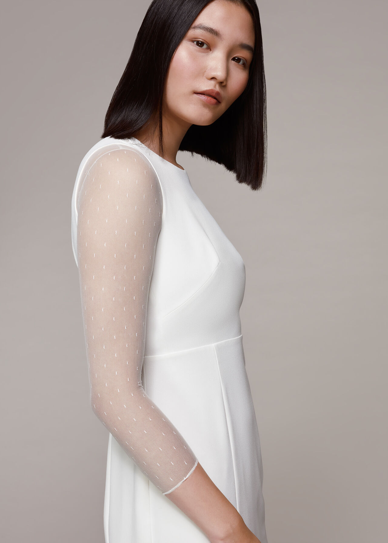 Whistles – Cecilia Dobby Wedding Dress Robes de mariée The Wedding Explorer