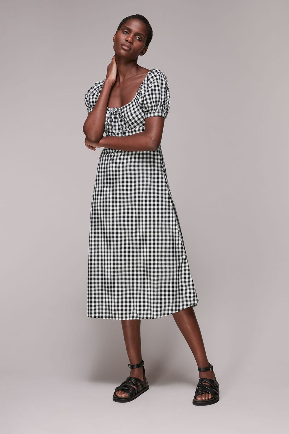 Gingham Check Elouise Dress