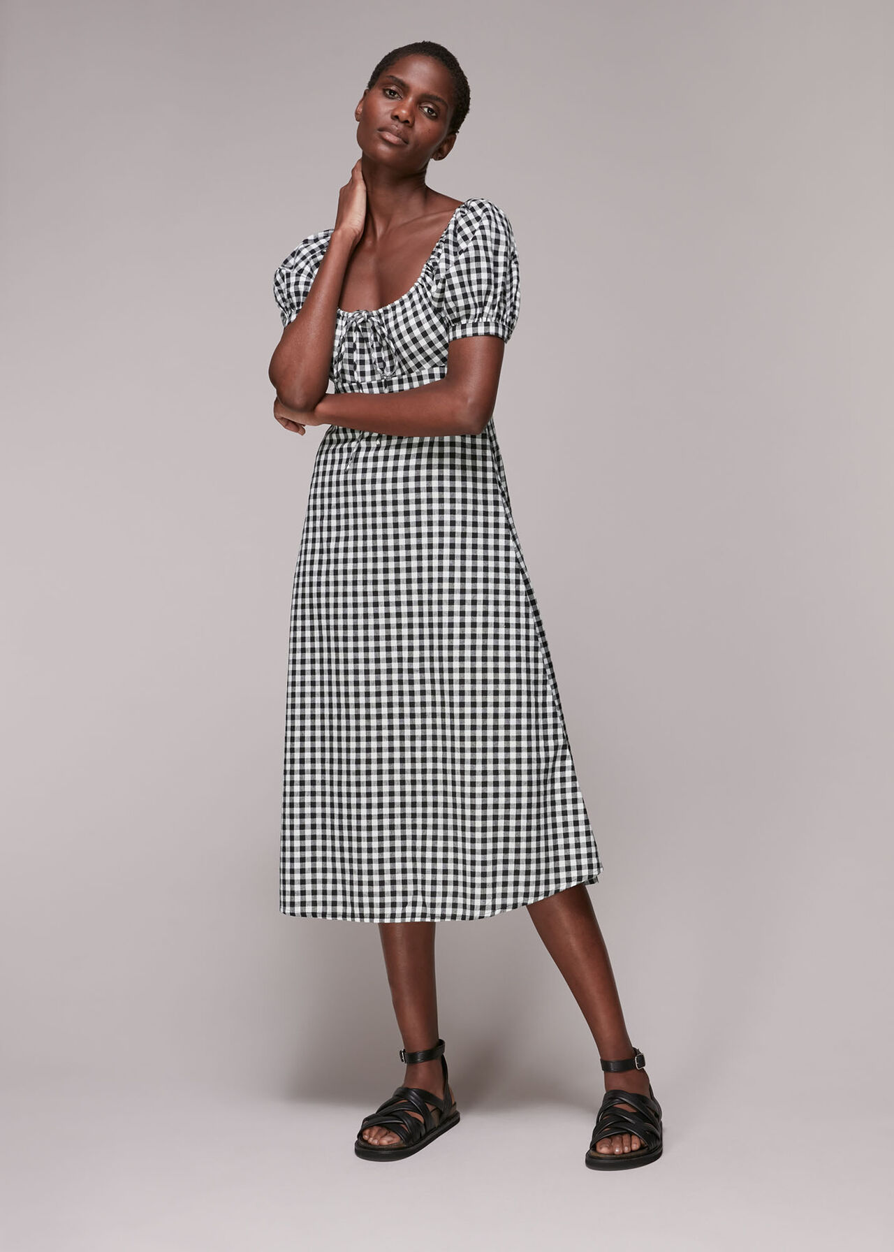 Gingham Check Elouise Dress