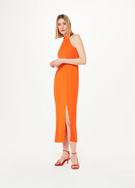 Eliza Halterneck Midi Dress