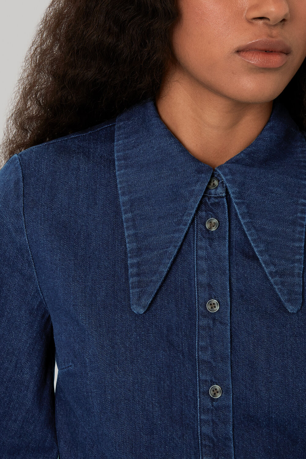 Nino Chambray Collared Shirt