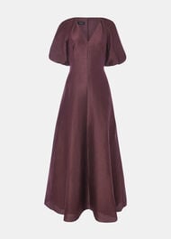 Silk Blend Taffeta Maxi Dress
