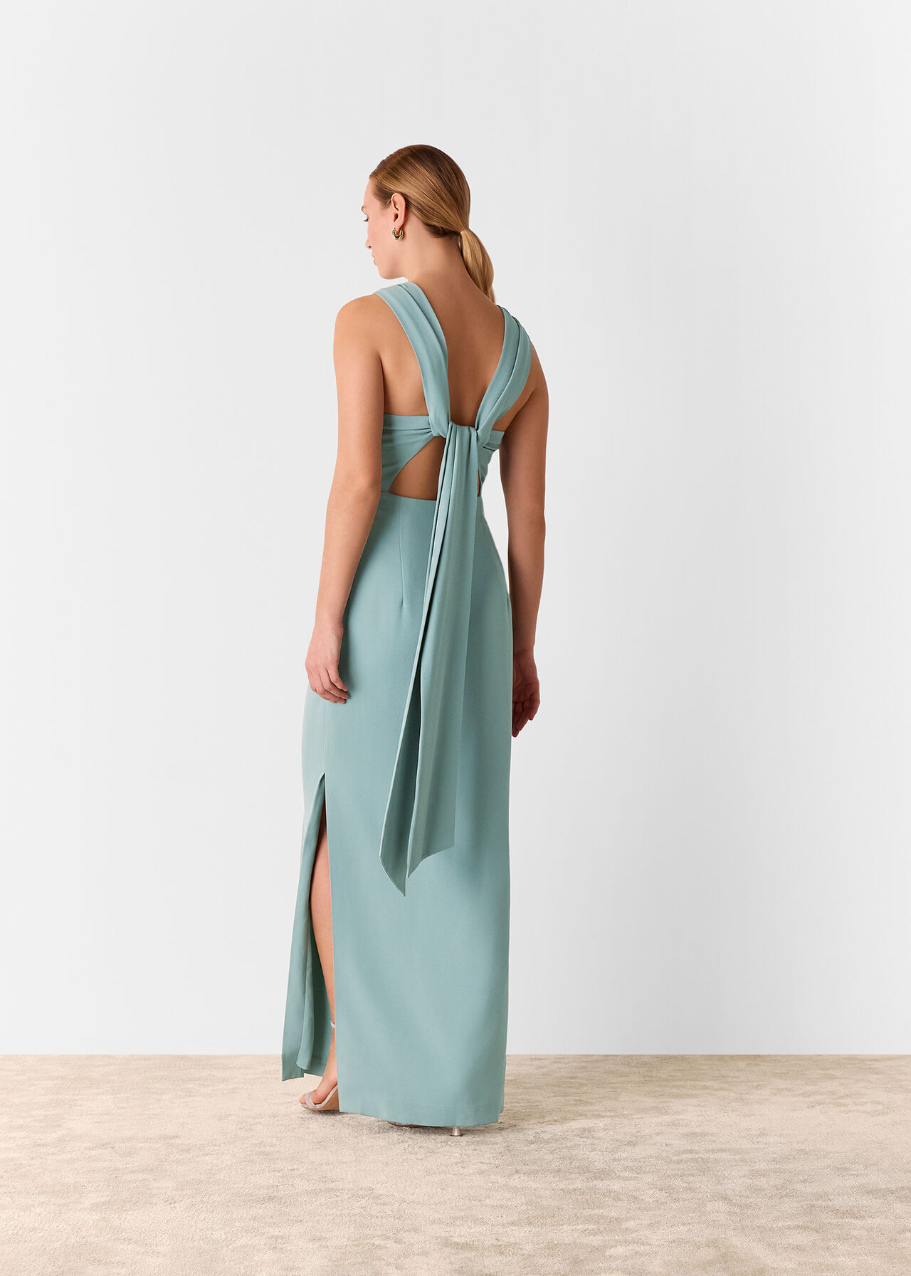 Tie Back Maxi Dress
